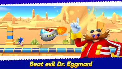 Sonic Runners Adventure game app screenshot 2