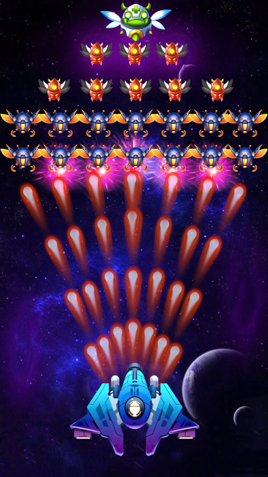 Space shooter – Galaxy attack app screenshot 1