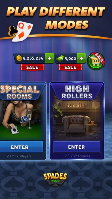 Spades Plus – Card Game app screenshot 2