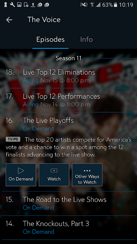 Spectrum TV app screenshot 4