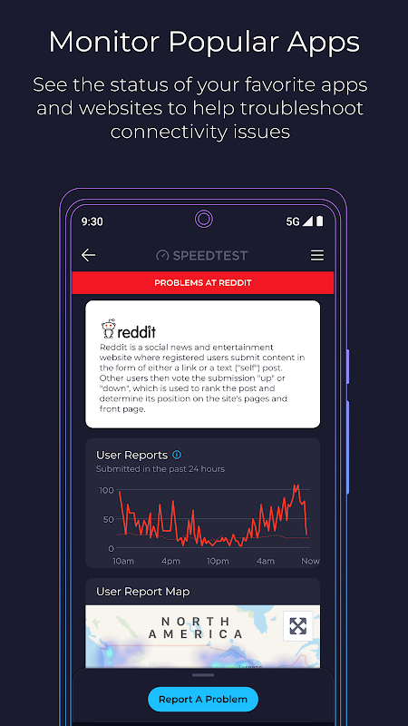 Speedtest by Ookla app screenshot 2