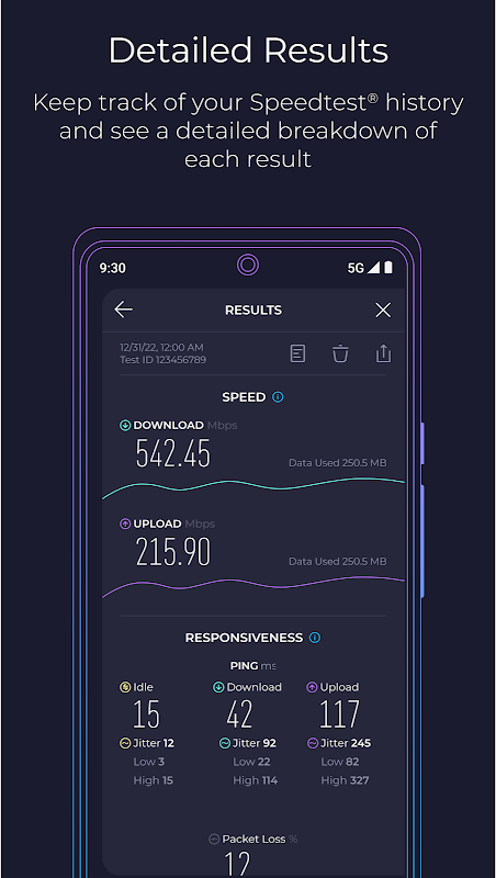 Speedtest by Ookla app screenshot 4