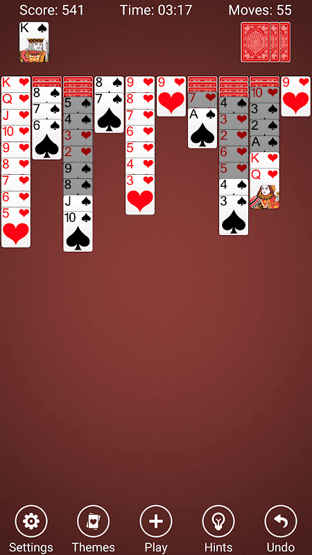Spider Solitaire app screenshot 7