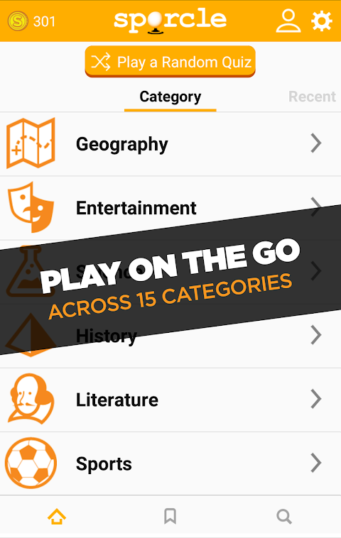 Sporcle app screenshot 2