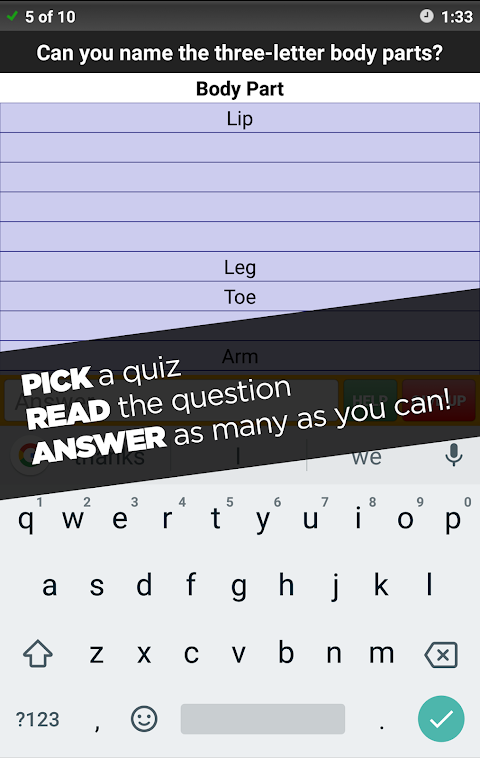 Sporcle app screenshot 4