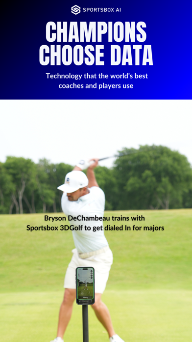 Sportsbox 3D Golf app screenshot 1