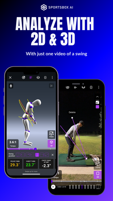Sportsbox 3D Golf app screenshot 2