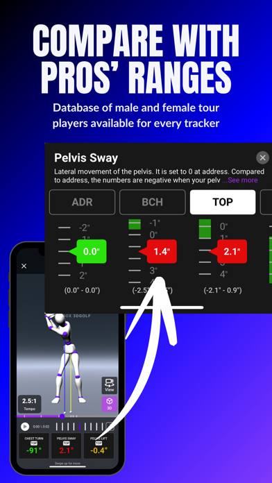 Sportsbox 3D Golf app screenshot 3