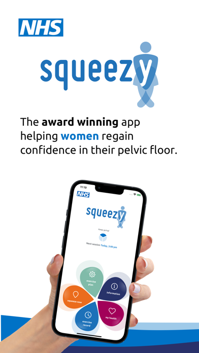 Squeezy app screenshot 1