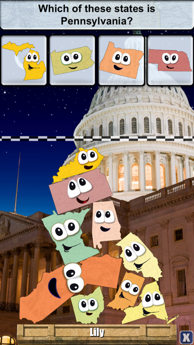 Stack the States® app screenshot 1