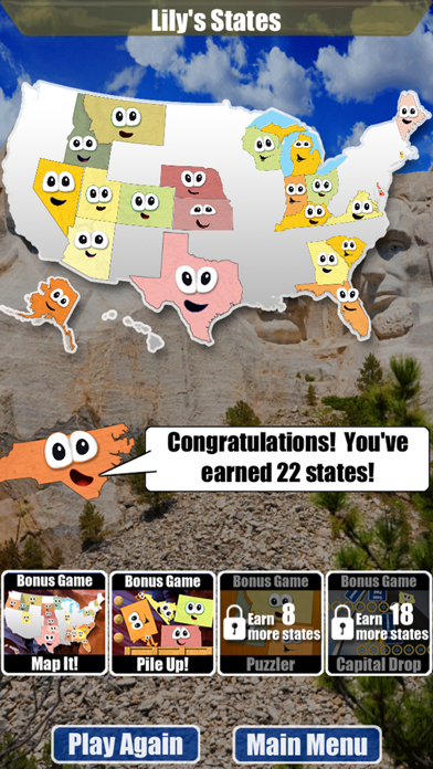 Stack the States® app screenshot 2