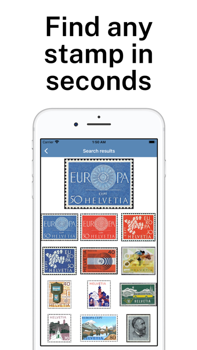 Stamp Identifier app screenshot 2