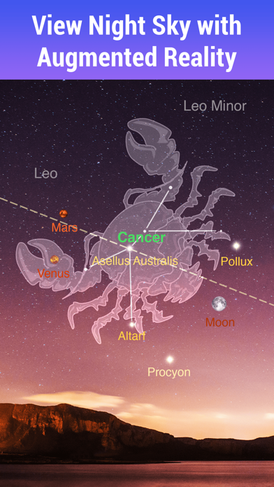 Star Walk 2 – Night Sky View app screenshot 1