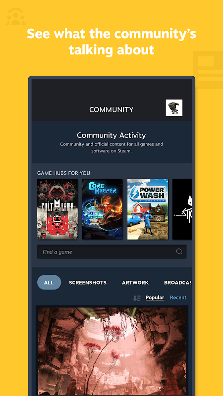 Steam app screenshot 5