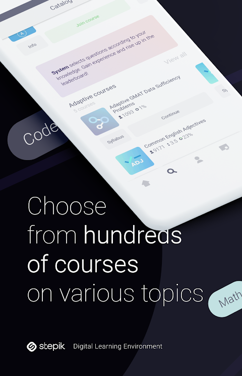 Stepik: online courses app screenshot 4
