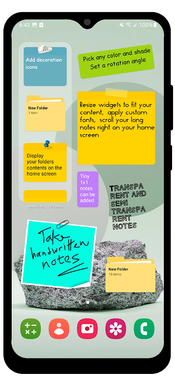 WeeNote Notes and Widget app screenshot 2