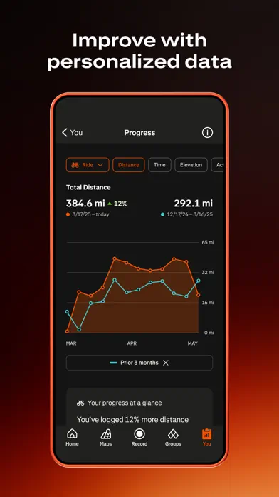 Strava: Run, Ride, Hike app screenshot 5