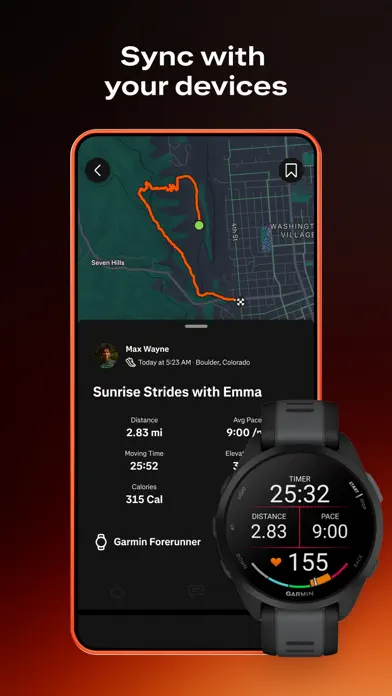 Strava: Run, Ride, Hike app screenshot 8