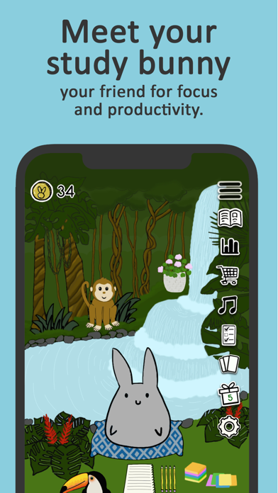 Study Bunny: Focus Timer app screenshot 1