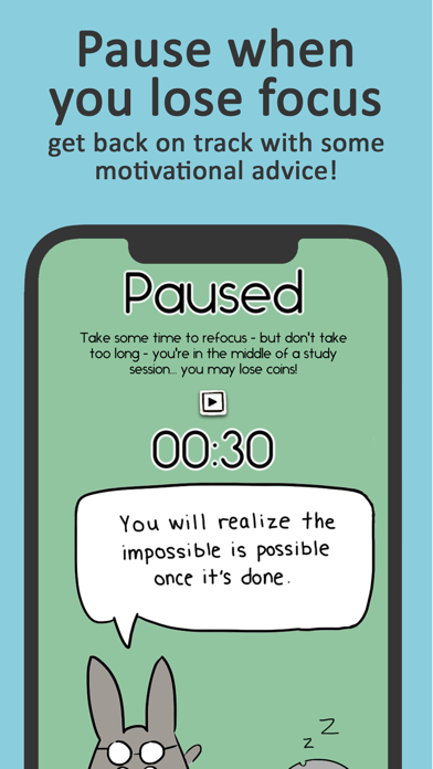 Study Bunny: Focus Timer app screenshot 6