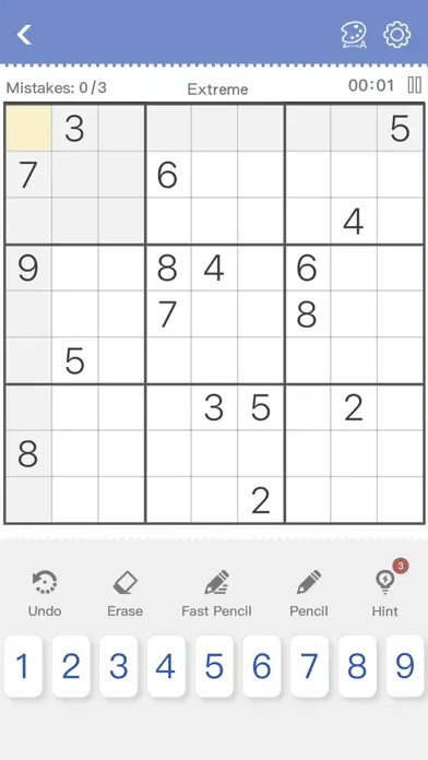 Sudoku Ultimate Offline puzzle app screenshot 1