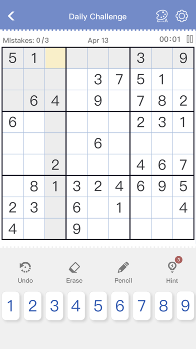 Sudoku Ultimate Offline puzzle app screenshot 3