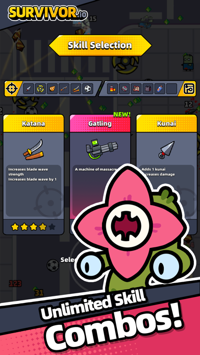 Survivor.io app screenshot 2
