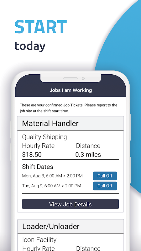 swipejobs app screenshot 3