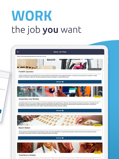 swipejobs app screenshot 5