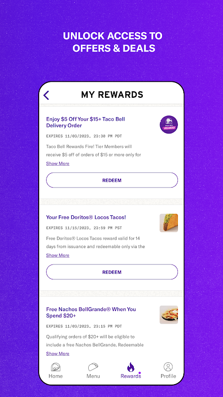 Taco Bell – Order Fast Food app screenshot 2