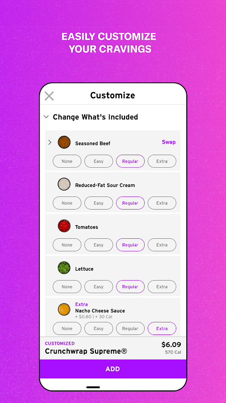 Taco Bell – Order Fast Food app screenshot 3