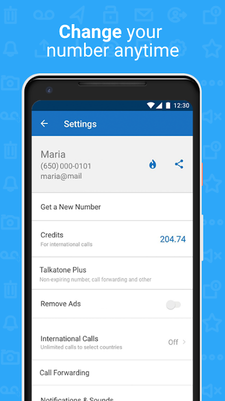 Talkatone: Texting & Calling app screenshot 4