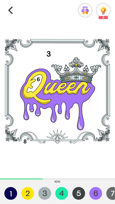 Tap Color Pro: Color By Number app screenshot 5