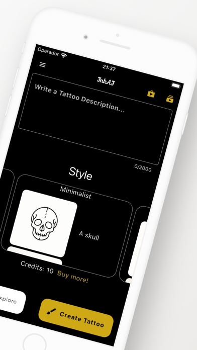 Tattoo Stencil app screenshot 3