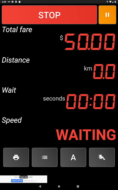 TAXImet – Taximeter app screenshot 1