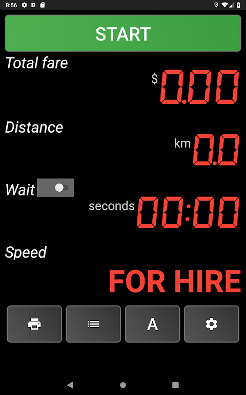 TAXImet – Taximeter app screenshot 7