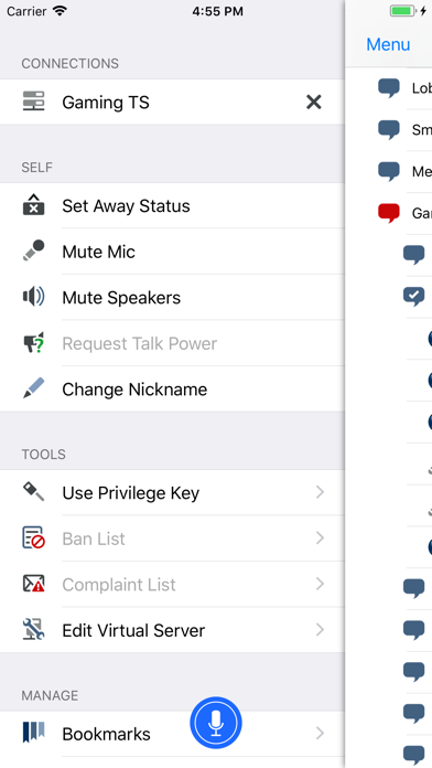 TeamSpeak 3 – Voice Chat app screenshot 4