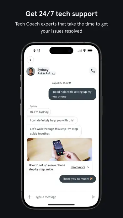 tech coach app screenshot 5