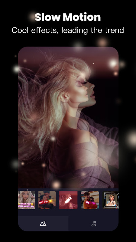 Tempo – Music Video Maker app screenshot 1