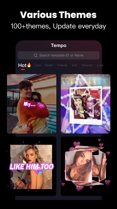 Tempo – Music Video Maker app screenshot 3
