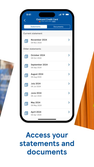 Tesco Bank and Clubcard Pay+ app screenshot 5