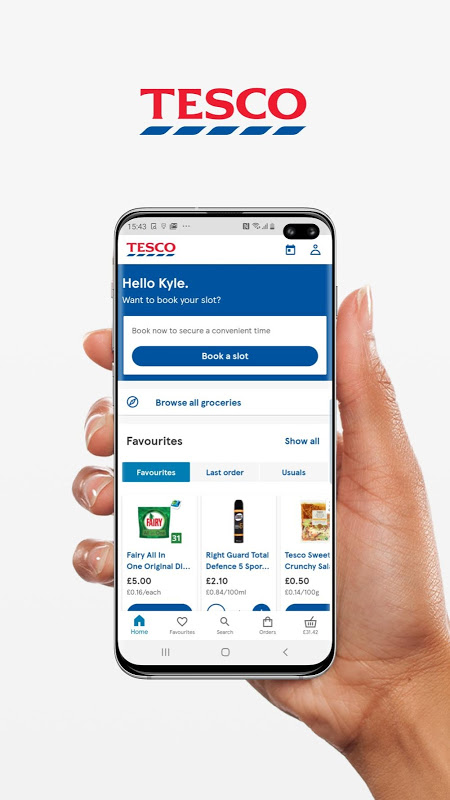 Tesco Grocery & Clubcard app screenshot 3