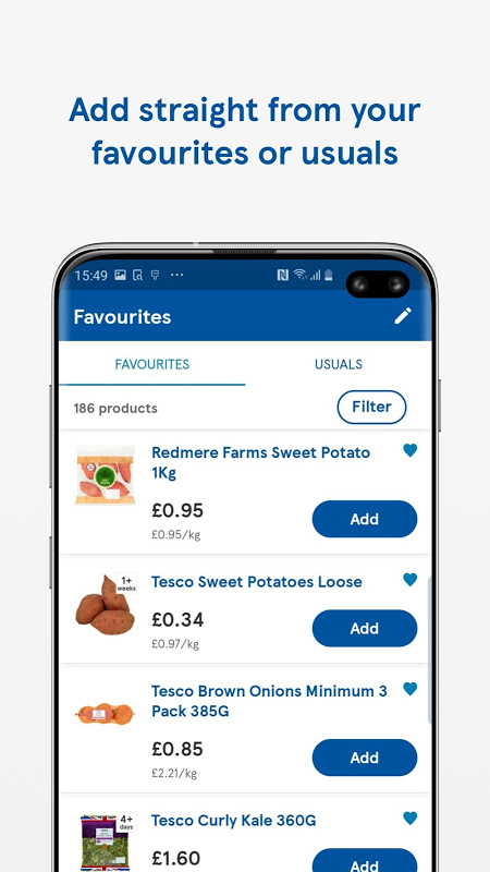 Tesco Grocery & Clubcard app screenshot 4