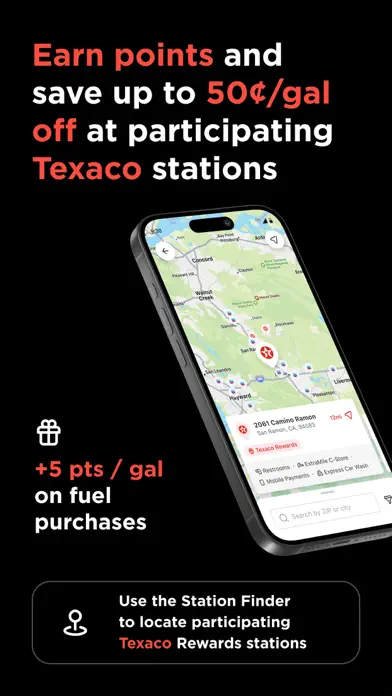 Texaco app screenshot 1