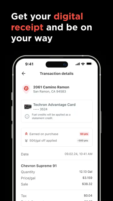 Texaco app screenshot 5
