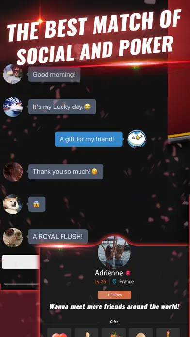 Texas Hold’em Poker: Pokerist app screenshot 4