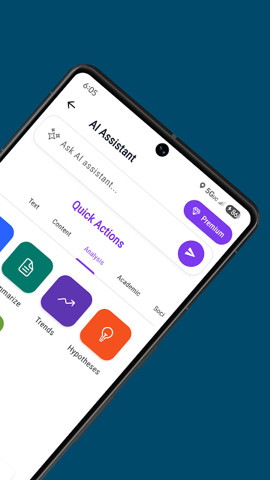 Text Analyzer AI app screenshot 3