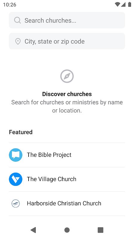The Church App app screenshot 2