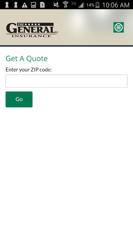 The General® Auto Insurance app screenshot 2