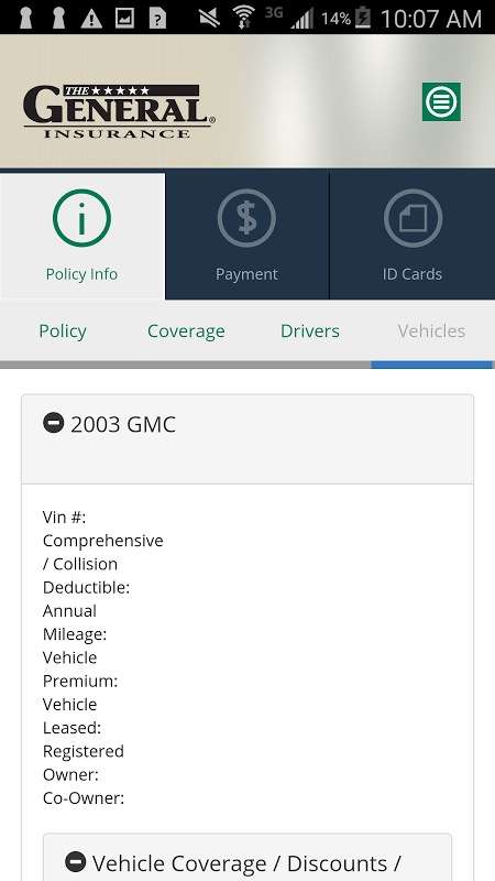 The General® Auto Insurance app screenshot 4